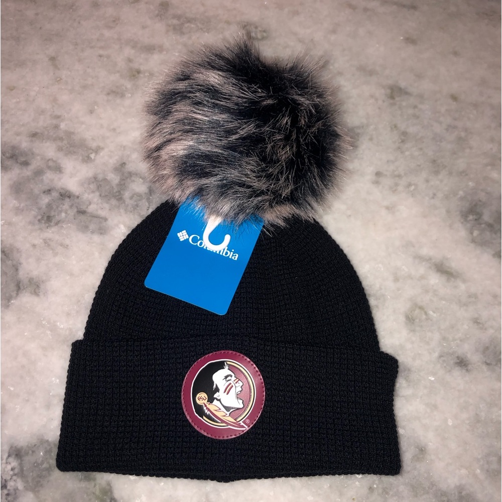 Columbia Florida State Beanie with Pom Pom Embellishment - NWT